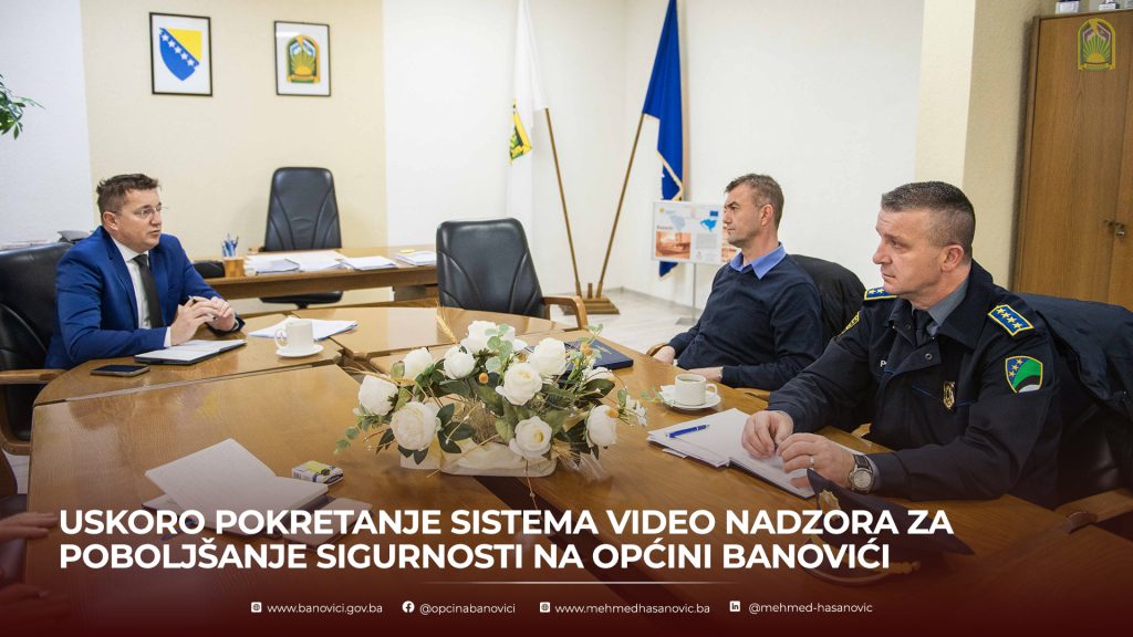 Uskoro pokretanje sistema video nadzora za poboljšanje sigurnosti
