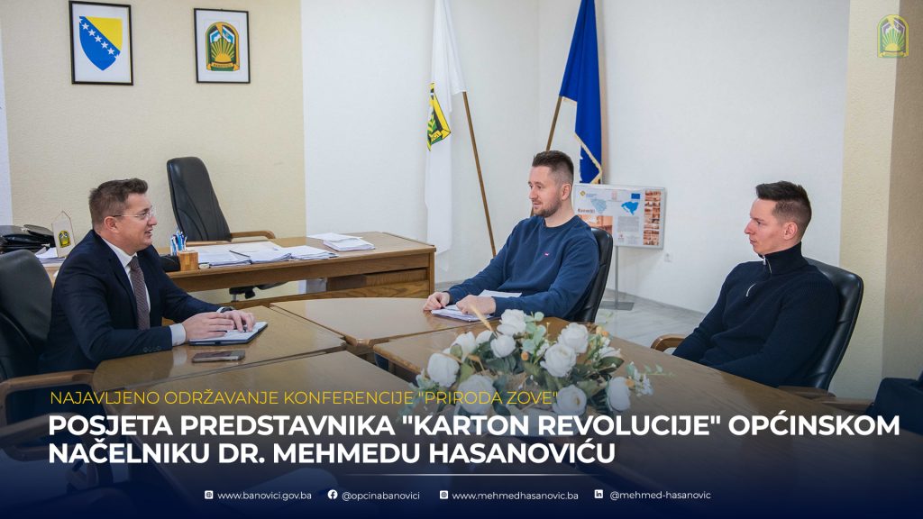 Posjeta predstavnika pokreta “Karton revolucija” Općini Banovići