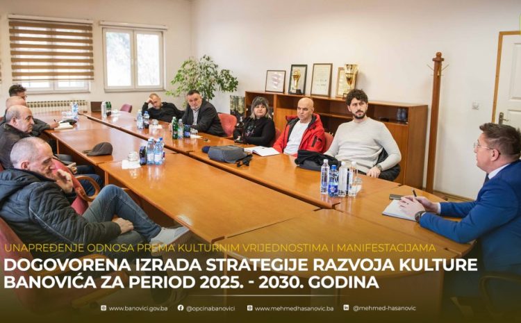 Dogovorena izrada Strategije razvoja kulture 2025.-2030. godina